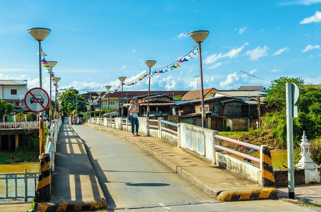 Most lampang tajlandia