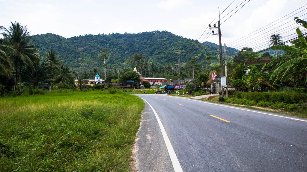 road in khanom